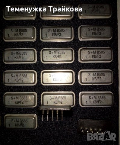 Три вида ПАВ филтри S+M , снимка 3 - Друга електроника - 33634329