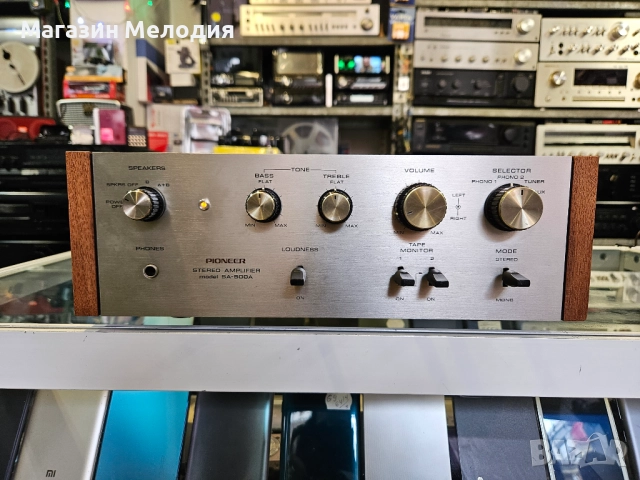 Рядък модел, страхотен ретро винтидж усилвател Pioneer SA-500A В отлично техническо и визуално състо