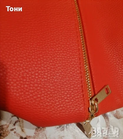 Нова Кожена Красива Дамска Чанта , снимка 3 - Чанти - 50691006