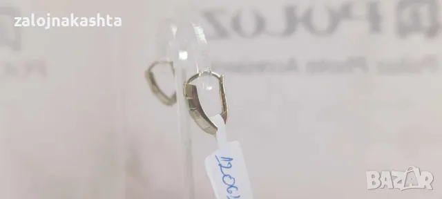 Нови Златни обеци-1,60гр/14кр, снимка 4 - Обеци - 47450602