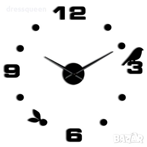 4206 3D стенен часовник, снимка 5 - Други стоки за дома - 43941472