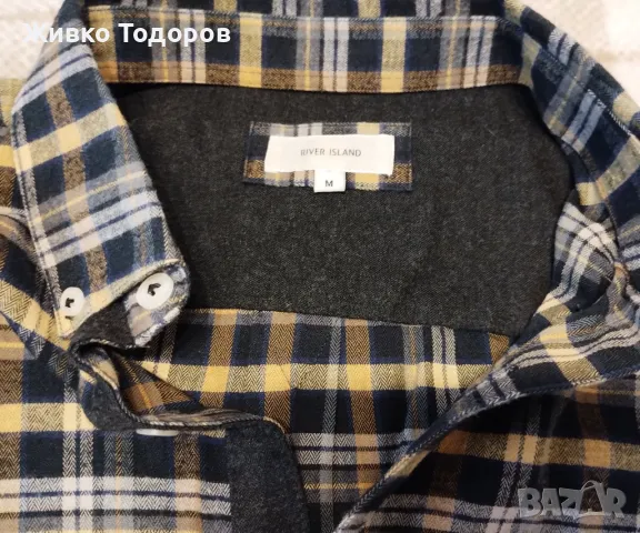 Мъжки дрехи - Фланела (НОВА),Ризи (каре) Primark ,River Island и панталони, снимка 11 - Ризи - 47760562
