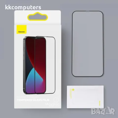 Baseus EYE KN01 (2бр.) Стъклен screen protector 0.3 / Anti-Blue Light/ за iPhone 12 Mini 5.4 Баркод 