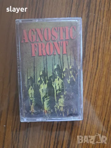 Оригинална касета Agnostic front, снимка 1 - Аудио касети - 48268372