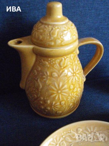 СЕРВИЗ ЗА ЧАЙ за 6-ма, общо 21 съда,порцелан., снимка 4 - Антикварни и старинни предмети - 43863236