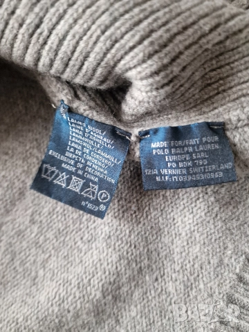 Страхотен мъжки пуловет суитчър POLO RALPH LAUREN размер M , снимка 8 - Пуловери - 52763832