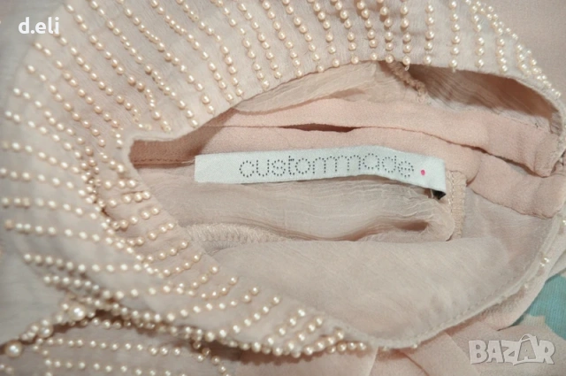 Custommade Original Size M-L 100% Коприна , снимка 5 - Ризи - 53186097