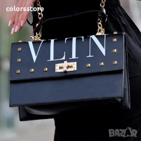 Дамска чанта - черна кожа - VN1-BAG