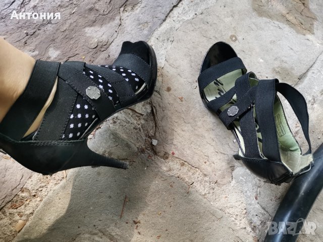 Сандали на ток Replay, снимка 3 - Сандали - 37894081