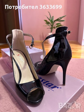 Обувки на ток, снимка 1 - Дамски обувки на ток - 39719802