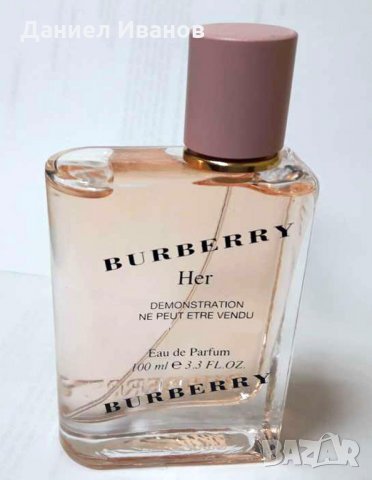 Burberry Her Eau De Parfum Spray Women 3.4 oz 100 ml, снимка 2 - Дамски парфюми - 28070089