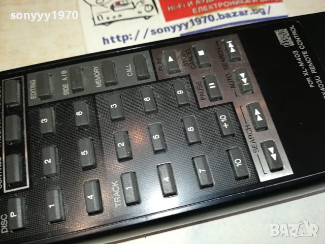 JVC CD AUDIO REMOTE-ВНОС SWISS 1011231615, снимка 9 - Ресийвъри, усилватели, смесителни пултове - 42936730