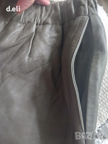 Moss Copenhagen Size L Lambsleather Къси панталони от кожа , снимка 6 - Панталони - 51394813