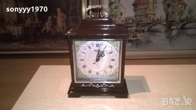 ANTIK rhylhm-NO 3125 japan-бакелитов часовник-внос швеция-27x17х9см, снимка 2 - Колекции - 26962054