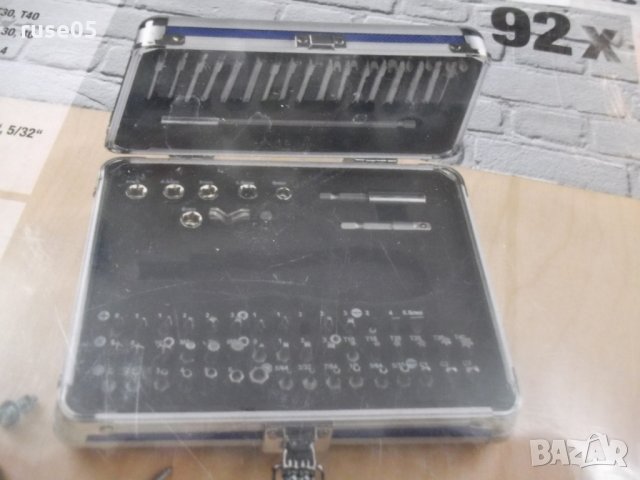 Комплект "KWB" накрайници от 92 части, снимка 4 - Куфари с инструменти - 32251424