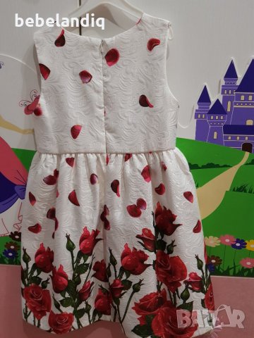 Комплект рокля със сако "Роза", снимка 3 - Детски комплекти - 26404689