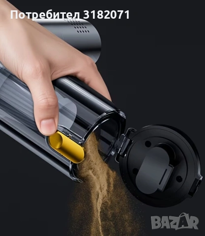 16-20kPa (много ВАЖНО) безжична прахосмукачка с 2 функции - засмукване и, снимка 5 - Прахосмукачки - 53284239