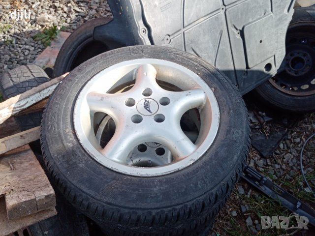 4бр.лети джанти със зимни гуми 165/70R14 за VW, SKODA, SEAT. , снимка 1