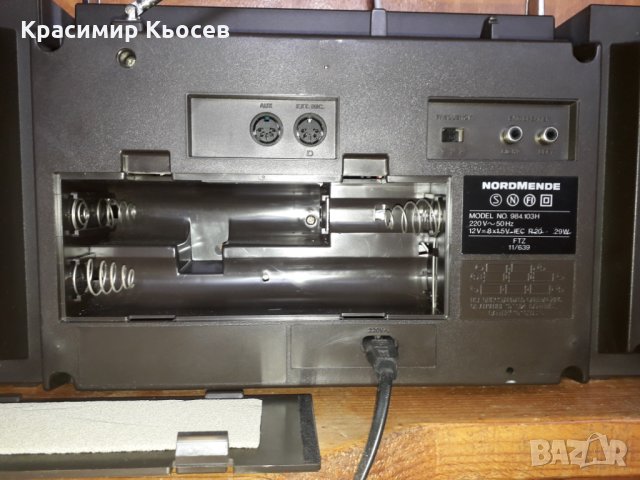NORDMENDE disco stereo system 5123, снимка 8 - Радиокасетофони, транзистори - 28617663