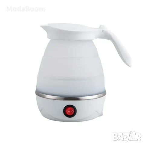 Сгъваема електрическа кана за пътуване. Преносима кана 0.6 литра, снимка 4 - Други стоки за дома - 48817084