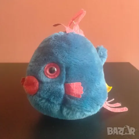 Колекционерска мека играчка Steiff Cosy Flossy Blue Fish Риба 5384/16, снимка 12 - Колекции - 48492279