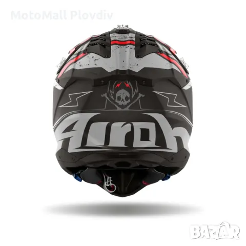 Каска AIROH  Aviator 3 Burnout Matt Висок клас нова разцветка, снимка 3 - Аксесоари и консумативи - 48786238