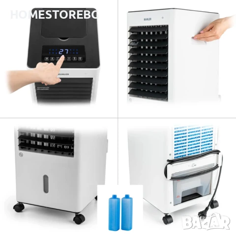 Muhler MC-6066H - Вашият мобилен охладител и отоплител!, снимка 3 - Климатици - 50482736