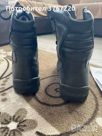 Зимни кубинки от естествена кожа, снимка 3 - Мъжки боти - 50131984