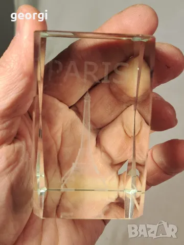 3D кристален сувенир Айфелова кула   19/4, снимка 3 - Декорация за дома - 49167438