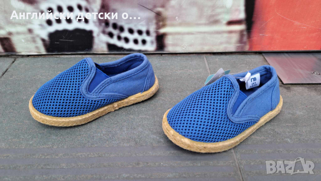 Английски детски ЕСПАДРИЛИ-MOTHERCARE , снимка 3 - Детски гуменки - 44896438