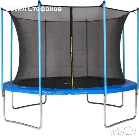 Детски батут / трамплин 244 см До 150кг,вътрешна мрежа, снимка 1