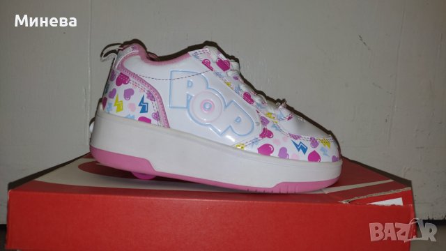 Маратонки обувки с колелца POP by HEELYS , снимка 2 - Детски маратонки - 42961784