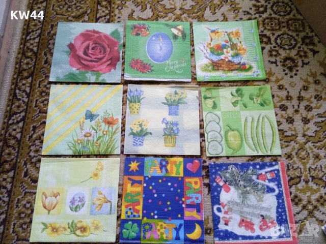 Стара колекция от салфетки 