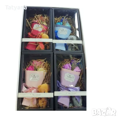 Букет в кутия , снимка 1