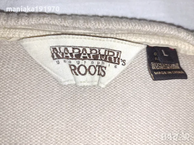 NAPAPIJRI Men's Damavand sweater (L) мъжки пуловер мерино 100% Merino Wool , снимка 9 - Пуловери - 47755109