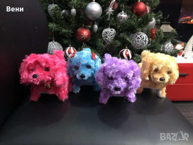 Ходещо и лаещо куче със светещи очи или опашка, снимка 2 - Музикални играчки - 35127142