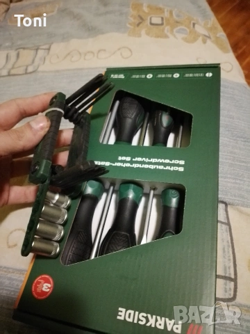 инструменти parkside отверки накрайници, цената е по договаряне 