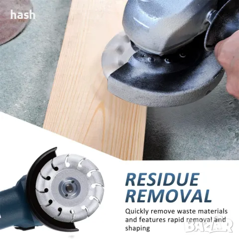 Комплект дискове за дърворезба за ъглошлайф, снимка 6 - Други инструменти - 48253388