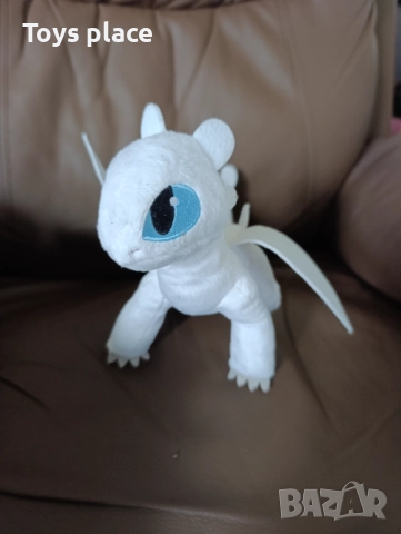 Плюшена играчка How to Train Your Dragon - Light Fury Как да тренираш дракон, снимка 2 - Плюшени играчки - 52813008