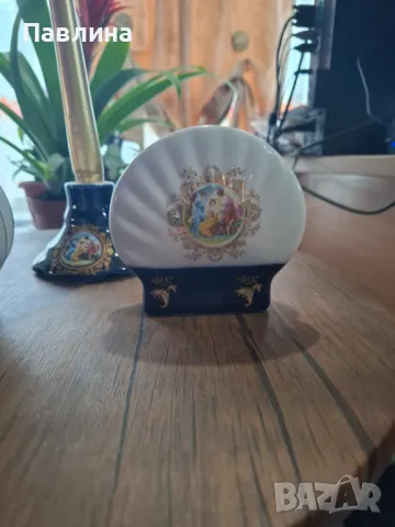 Порцеланови чинийки с Трите грации , снимка 6 - Чинии - 48744851