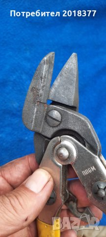 Ножица за ламарина DBGM - W.GERMANY , снимка 4 - Други инструменти - 37764244