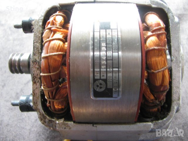 Магнетофон Мотор , Немски Асинхронен с Кондензатор , Отличен, снимка 1