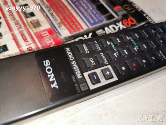 SONY RMS-103 AUDIO RЕMOTE-ВНОС SWISS 2512251603, снимка 16 - Ресийвъри, усилватели, смесителни пултове - 52898182