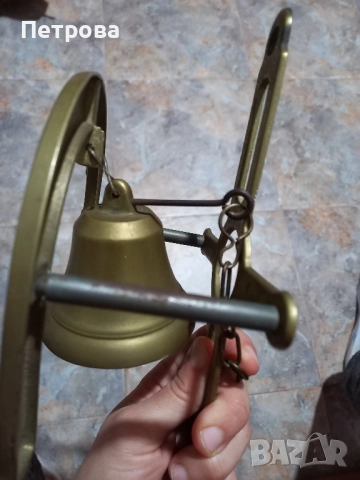 Месингова камбана, снимка 10 - Антикварни и старинни предмети - 52860325