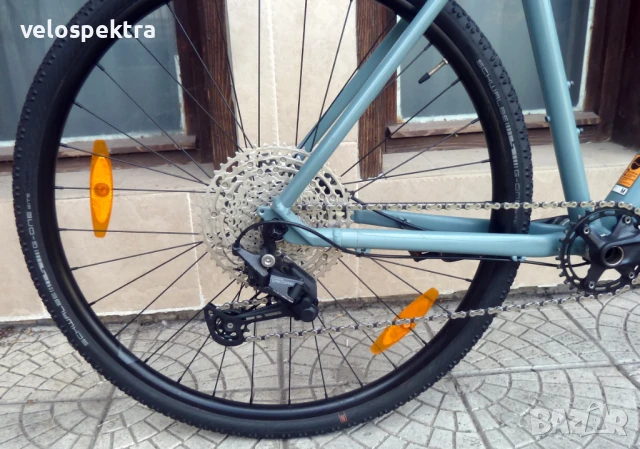 Canyon М 0134 ! 28 цола ! Трекинг хибрид- лек офроуд ! Като НОВ ! Алуминиев!, снимка 14 - Велосипеди - 51108479