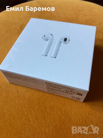 Безжични слушалки Apple AirPods 2