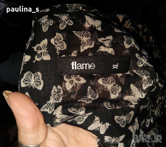 Два различни броя / Уникална туника от копринен шифон "flame" и "Street one" by Gap , снимка 4 - Туники - 14105674