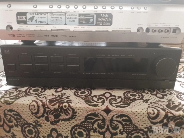 Усилвател Dual cv441rc , снимка 3 - Ресийвъри, усилватели, смесителни пултове - 52409823