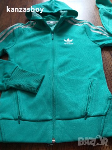 Adidas Essential 3-Stripes - страхотно дамско горнище КАТО НОВО, снимка 6 - Спортни екипи - 33280724
