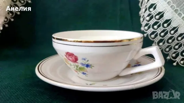 Версайски порцелан Limoges France- сетове от 1940 г., снимка 2 - Чаши - 49340387